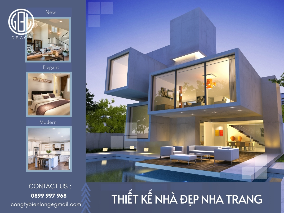 Thiết kế nhà đẹp Nha Trang